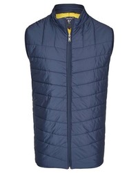 dunkelblaue ärmellose Jacke von Hajo