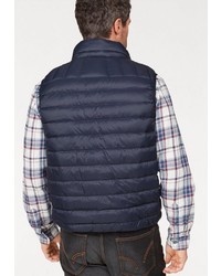 dunkelblaue ärmellose Jacke von Hawke & Co