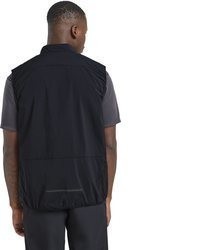 dunkelblaue ärmellose Jacke von Jack Wolfskin