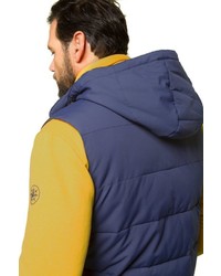 dunkelblaue ärmellose Jacke von JP1880