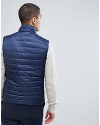 dunkelblaue ärmellose Jacke von Jack Wills