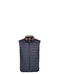 dunkelblaue ärmellose Jacke von LERROS