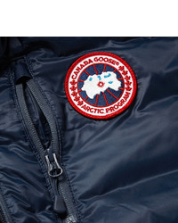 dunkelblaue ärmellose Jacke von Canada Goose