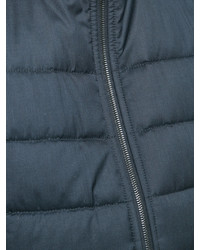 dunkelblaue ärmellose Jacke von Kiton