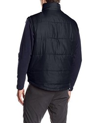 dunkelblaue ärmellose Jacke von Result