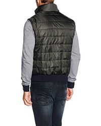 dunkelblaue ärmellose Jacke von Roberto Verino