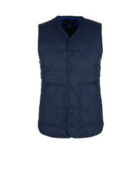 dunkelblaue ärmellose Jacke von s.Oliver