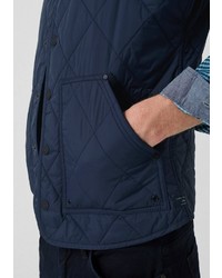 dunkelblaue ärmellose Jacke von s.Oliver