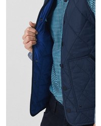 dunkelblaue ärmellose Jacke von s.Oliver