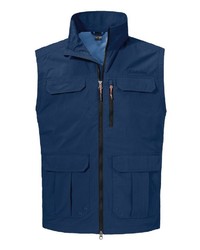 dunkelblaue ärmellose Jacke von Schöffel