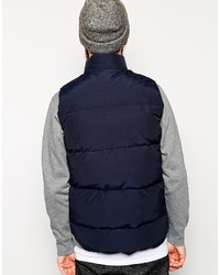 dunkelblaue ärmellose Jacke von Penfield