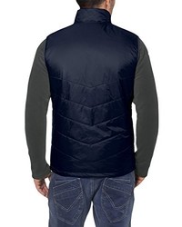 dunkelblaue ärmellose Jacke von VAUDE