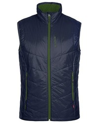 dunkelblaue ärmellose Jacke von VAUDE