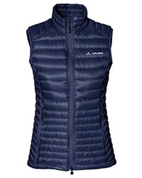 dunkelblaue ärmellose Jacke von Vaude