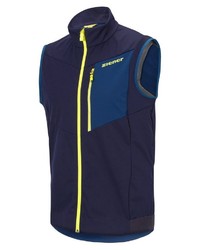 dunkelblaue ärmellose Jacke von Ziener