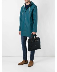 dunkelblaue Aktentasche von Filson