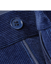dunkelblaue Anzughose aus Cord von Acne Studios