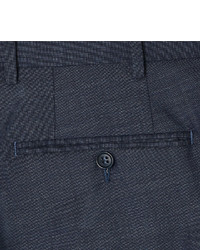 dunkelblaue Anzughose aus Seide von Canali
