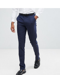 dunkelblaue Anzughose von ASOS DESIGN