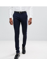 dunkelblaue Anzughose von ASOS DESIGN