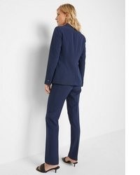 dunkelblaue Anzughose von bonprix