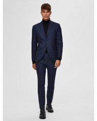 dunkelblaue Anzughose von Selected Homme