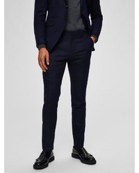 dunkelblaue Anzughose von Selected Homme