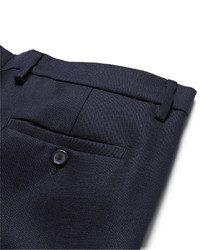 dunkelblaue Anzughose von Raf Simons
