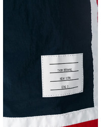 dunkelblaue Badeshorts von Thom Browne