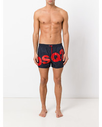 dunkelblaue Badeshorts von DSQUARED2