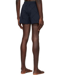 dunkelblaue Badeshorts von Bottega Veneta