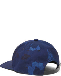 dunkelblaue Baseballkappe mit Blumenmuster von Blue Blue Japan