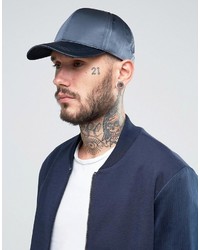 dunkelblaue Baseballkappe von Asos