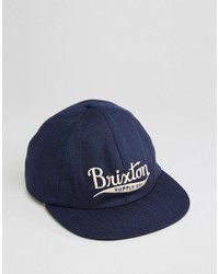 dunkelblaue Baseballkappe von Brixton
