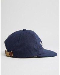 dunkelblaue Baseballkappe von Brixton