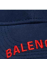 dunkelblaue Baseballkappe von Balenciaga