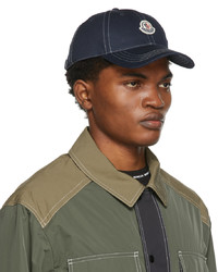 dunkelblaue Baseballkappe von Moncler