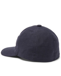 dunkelblaue Baseballkappe von Lock & Co Hatters