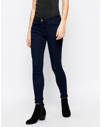 dunkelblaue enge Jeans aus Baumwolle von Bellfield