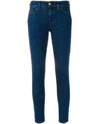 dunkelblaue enge Jeans aus Baumwolle von Diesel
