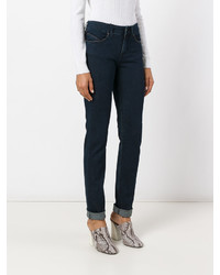 dunkelblaue enge Jeans aus Baumwolle von Armani Jeans