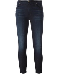 dunkelblaue enge Jeans aus Baumwolle von J Brand