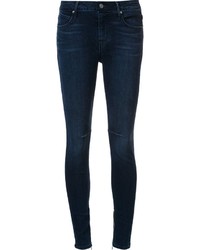 dunkelblaue enge Jeans aus Baumwolle von RtA