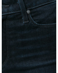 dunkelblaue enge Jeans aus Baumwolle von Paige