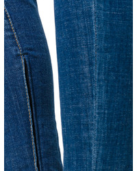 dunkelblaue enge Jeans aus Baumwolle von Dsquared2