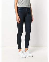 dunkelblaue enge Jeans aus Baumwolle von Twin-Set