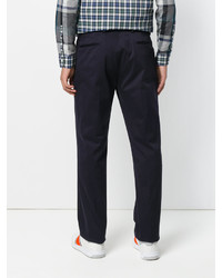 dunkelblaue Baumwollhose von Paul Smith