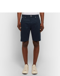 dunkelblaue Baumwollshorts von Nonnative