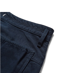 dunkelblaue Baumwollshorts von Nonnative