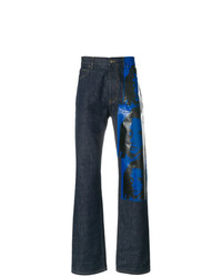 dunkelblaue bedruckte Jeans von Calvin Klein 205W39nyc